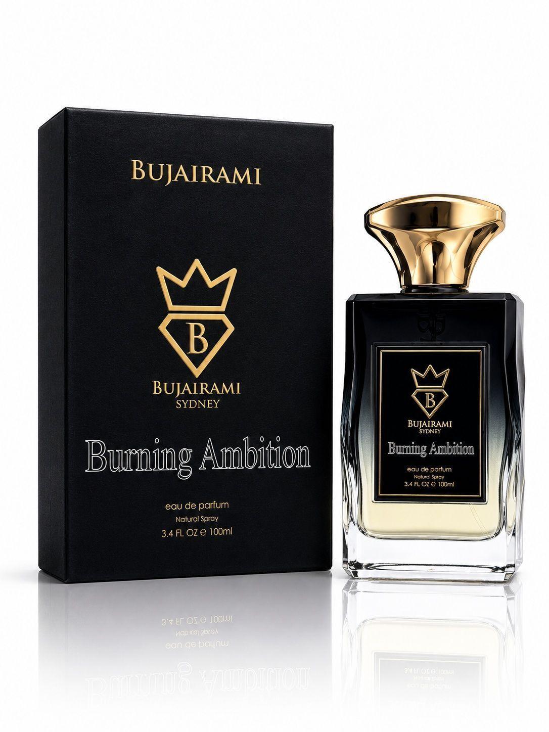 Bujairami Burning Ambition Perfume Hombre Edp 100 Ml Premium Australiano-0
