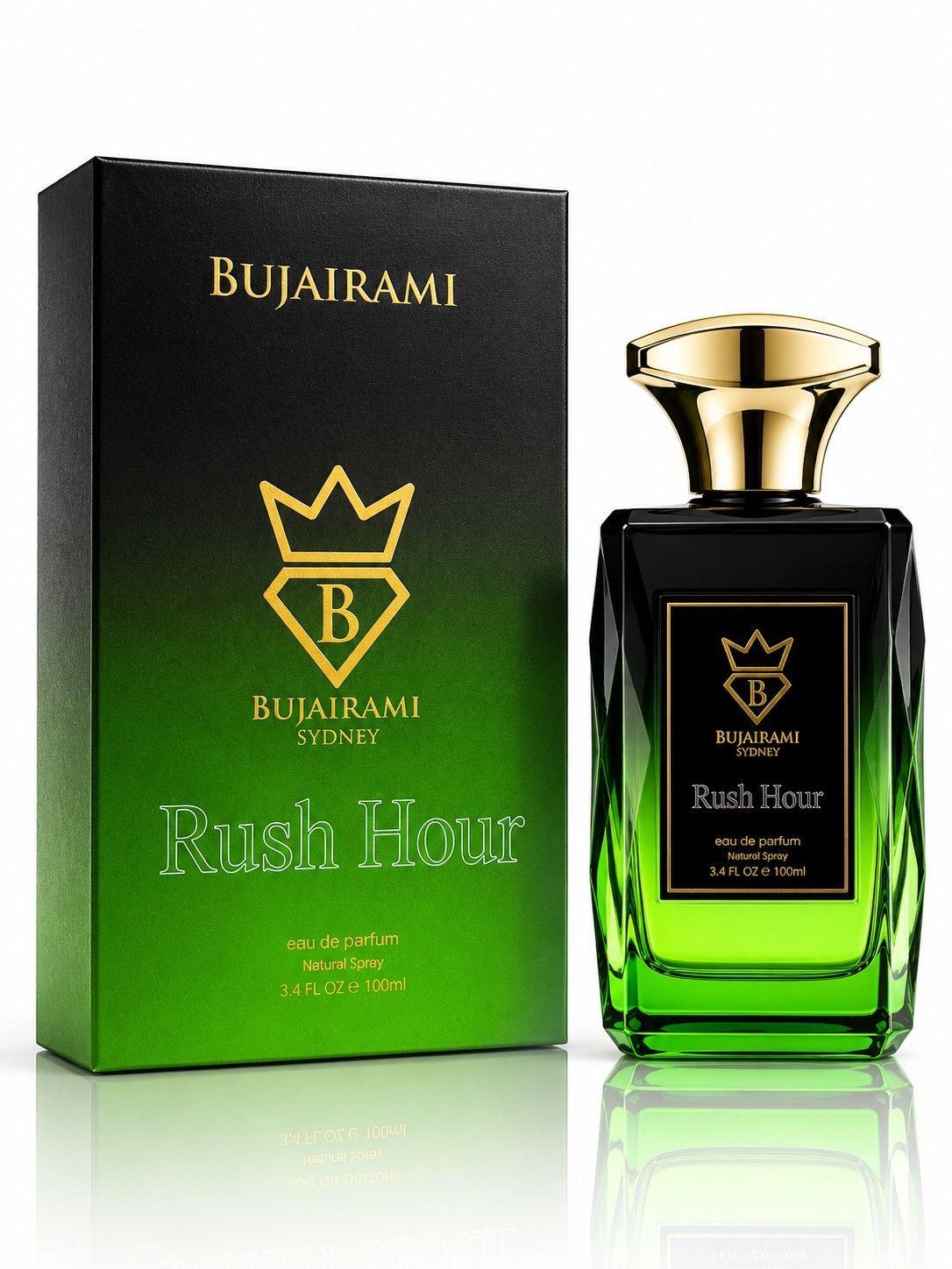 Bujairami Rush Hour Perfume Hombre Edp 100 Ml Premium Australiano-0