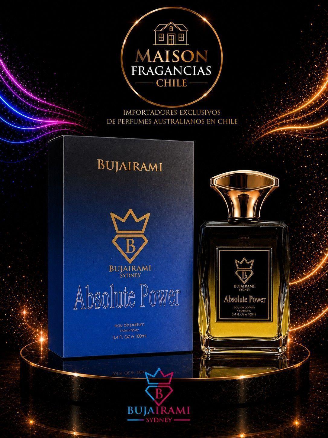 Bujairami Absolute Power Perfume Hombre Eau de parfum 100 Ml Premium Australiano-1