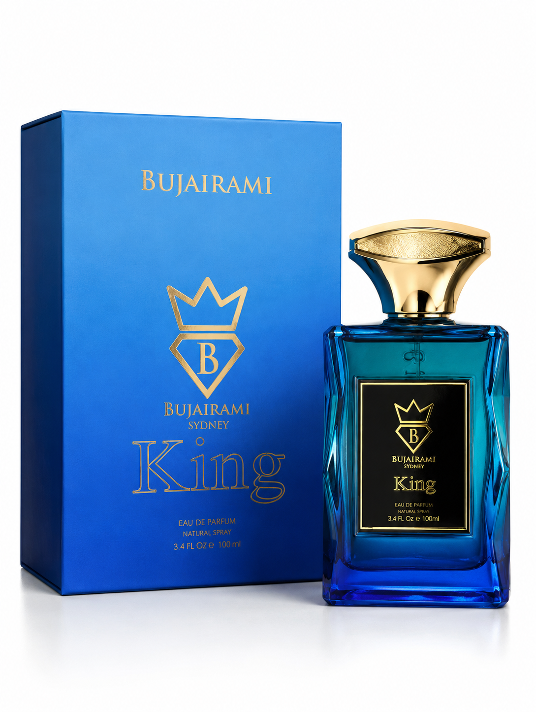 Bujairami King Perfume Hombre Eau de parfum 100 Ml Premium Australiano-0