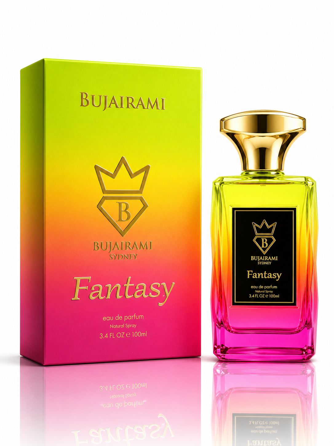 Bujairami Fantasy Perfume Mujer Edp 100 Ml Premium Australiano-0