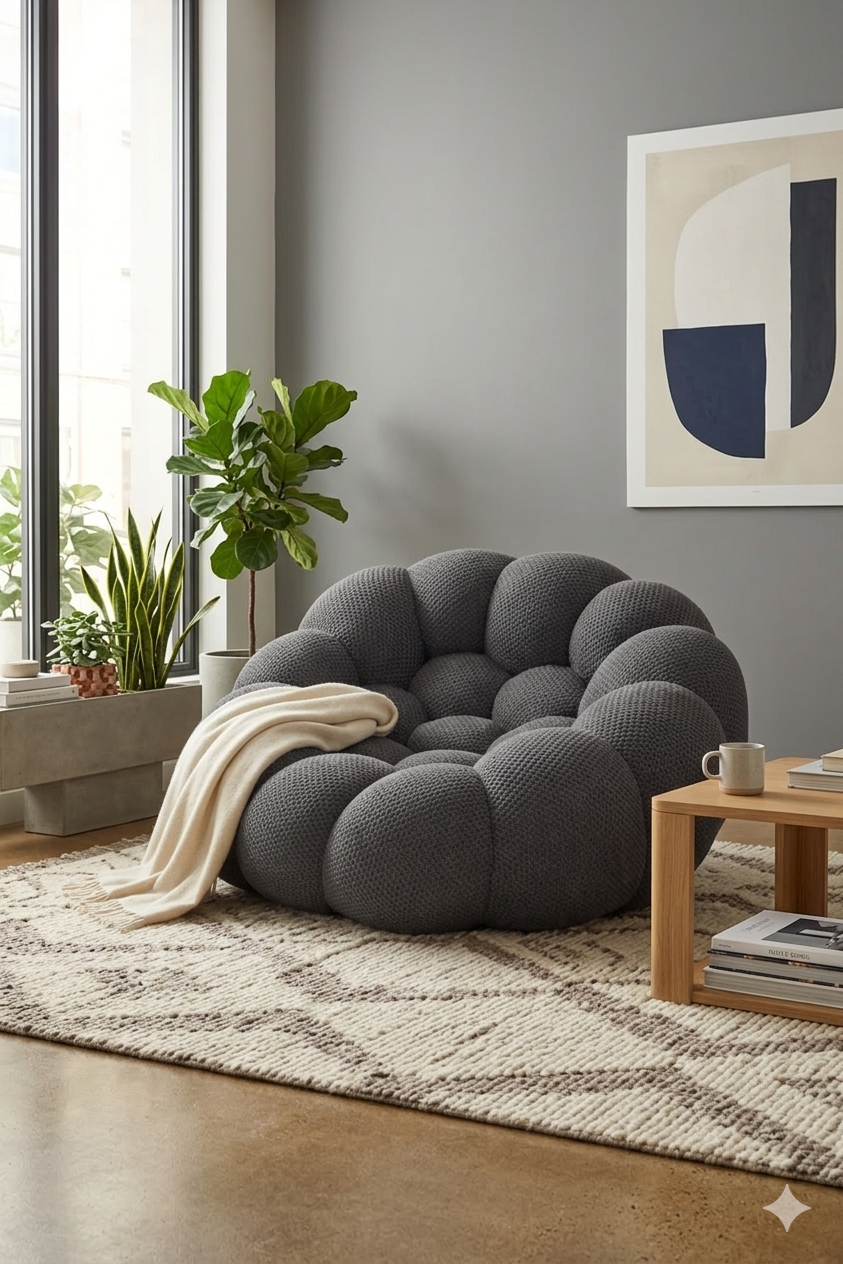 Sofá Bubble Alta Densidad Nueva Tecnología Comprimido-4