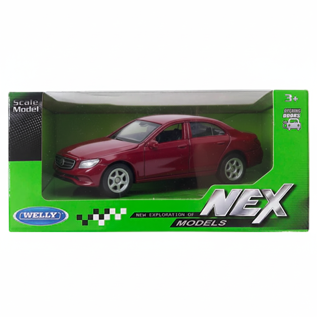 Auto Mercedes-Benz 2016 E-Class - Welly Escala 1:34:39-2