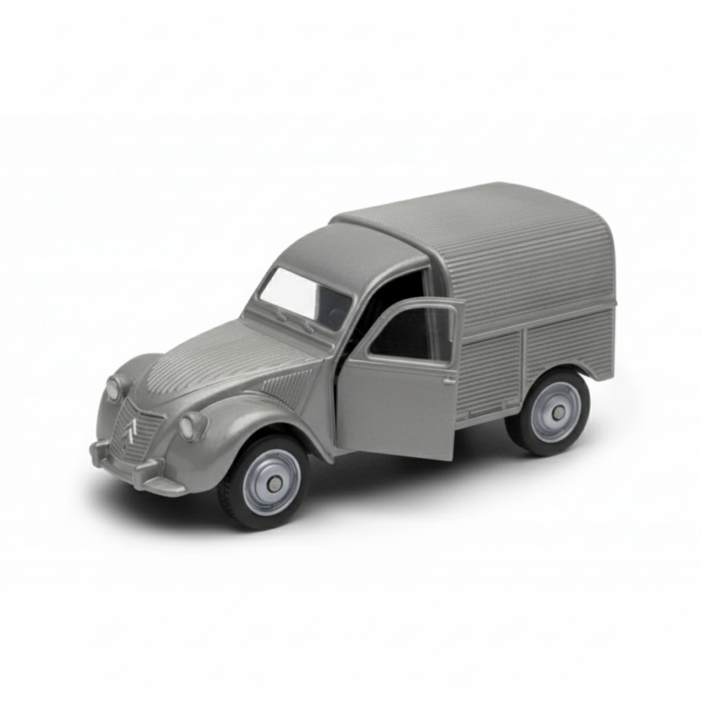 Auto Citroen 2Cv Fourgonnette - Welly Escala 1:34:39-4