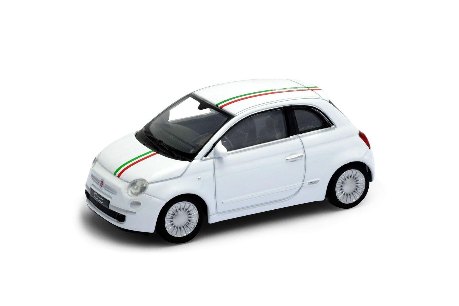 Auto Fiat 500 2007 Racing Imprint S  - Welly-0