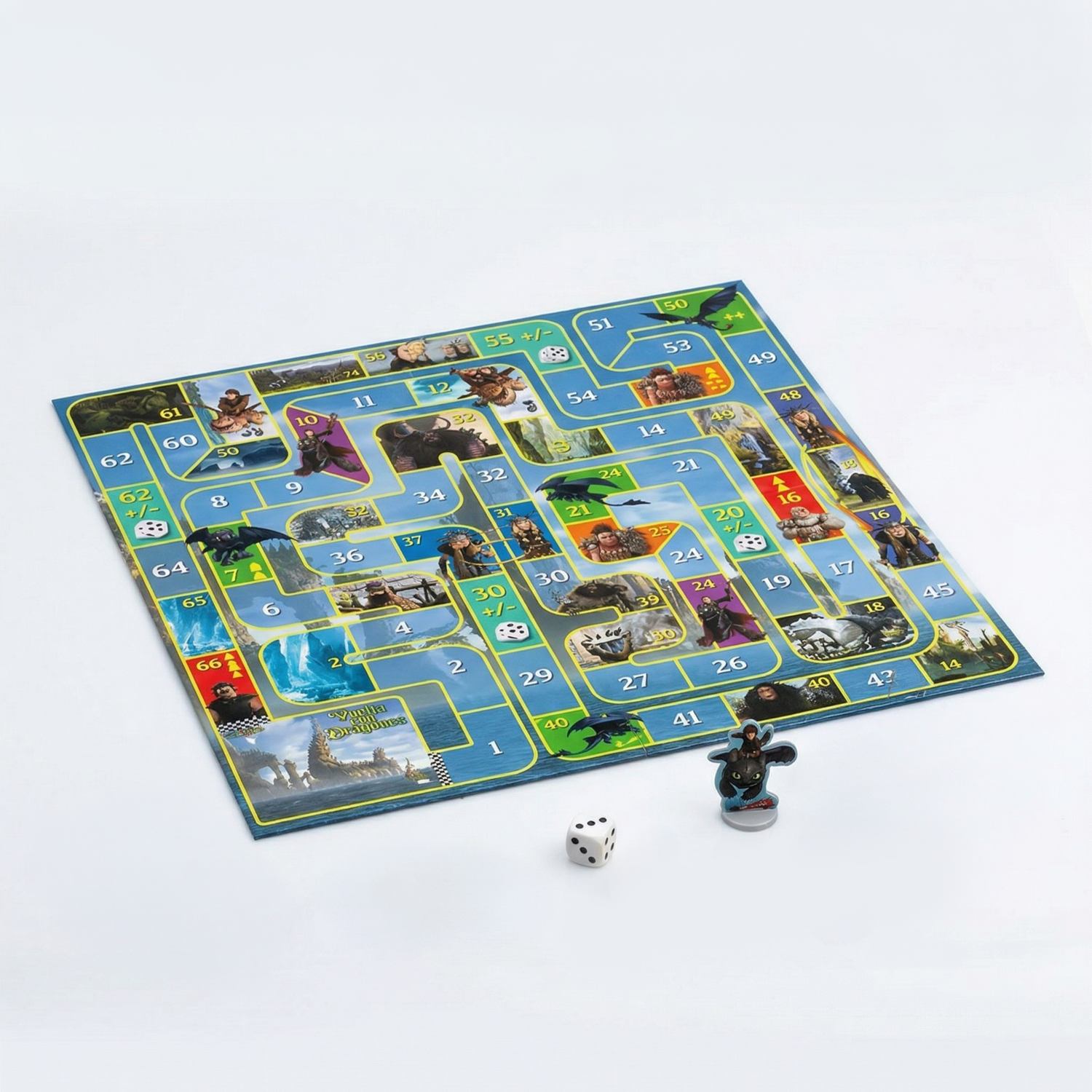 Juego de Mesa Vuelta Con Dragones - Cómo Entrenar Dragón-3