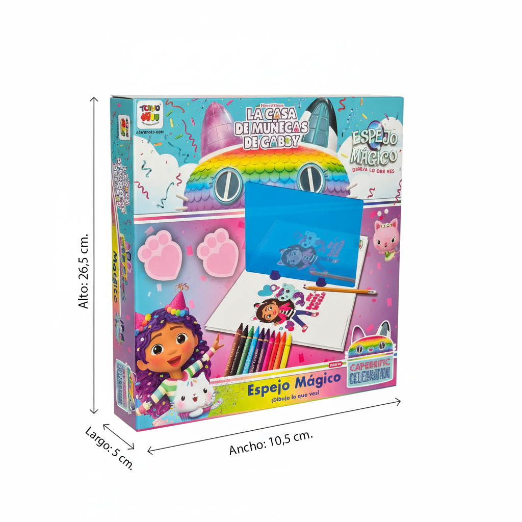 Juego Educativo Espejo Mágico - Gabby-3