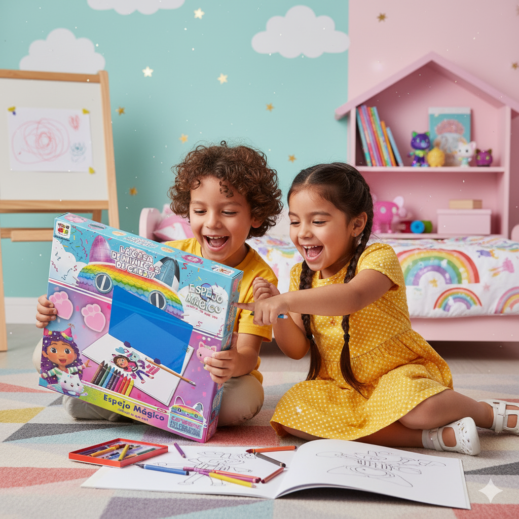 Juego Educativo Espejo Mágico - Gabby-4