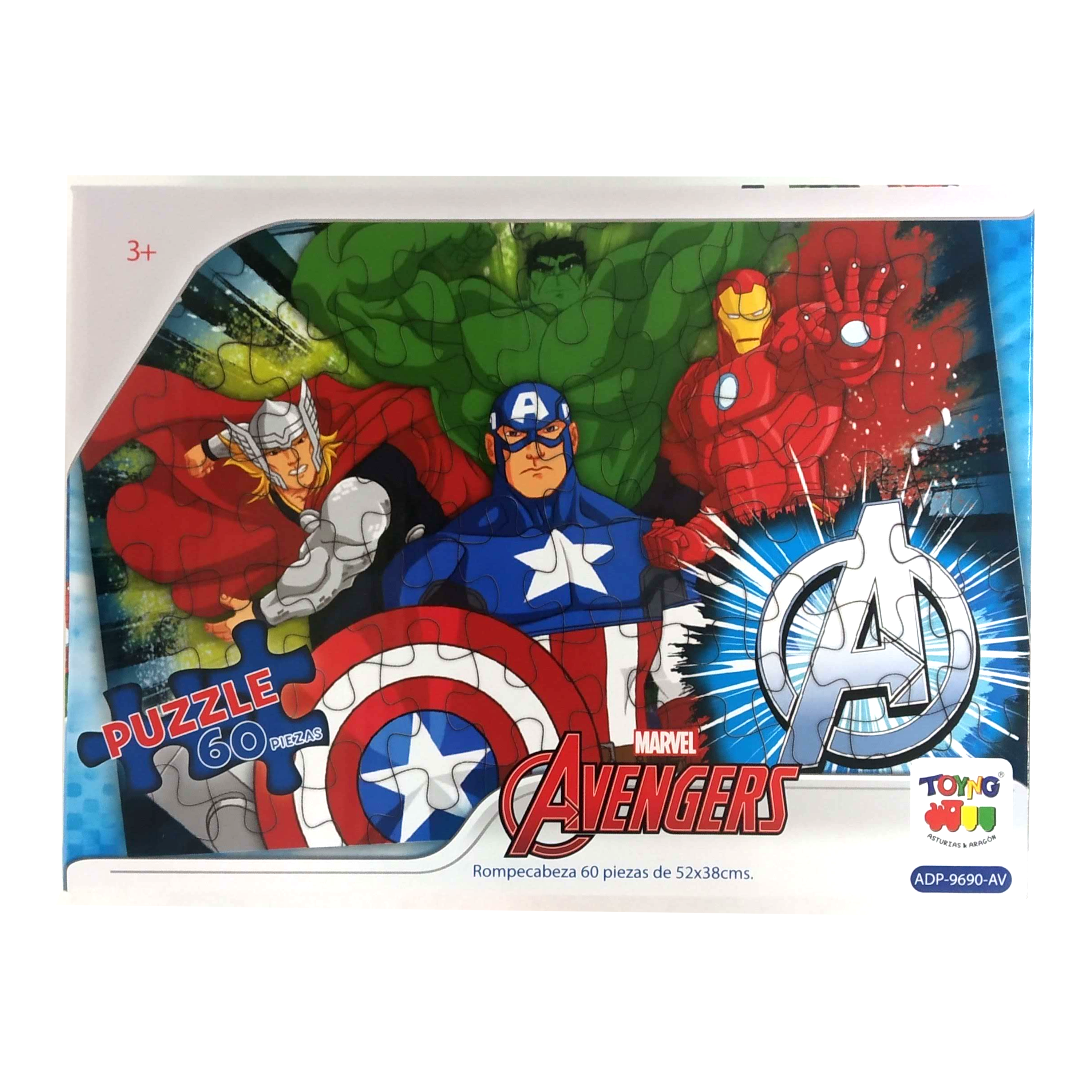Puzzle 60 Pcs Avengers-0