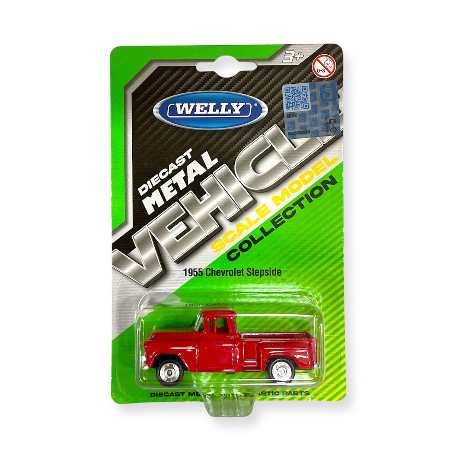 Auto Chevrolet Stepside Escala 1:60 - Welly-2