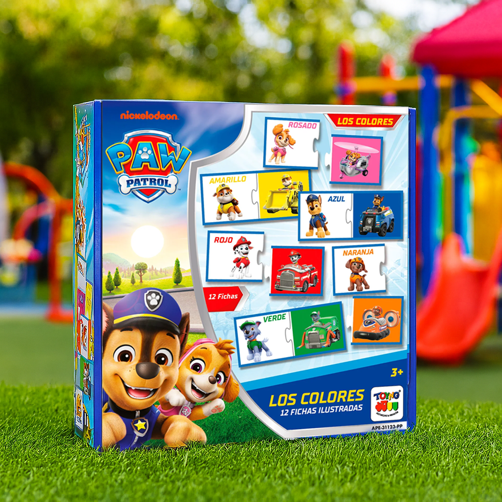 Juego de Mesa Los Colores - Paw Patrol-3