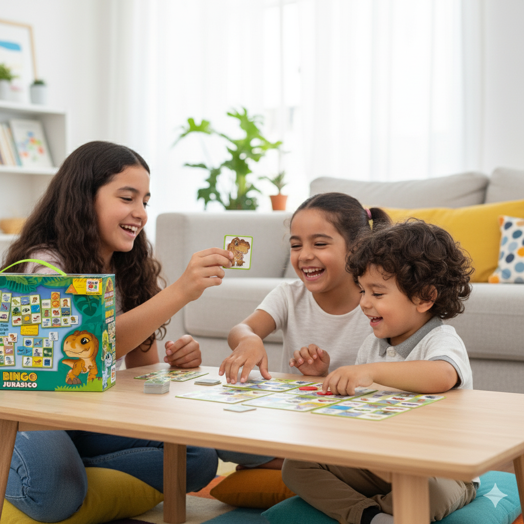 Juego de Mesa Bingo - Jurassic Explorer-5