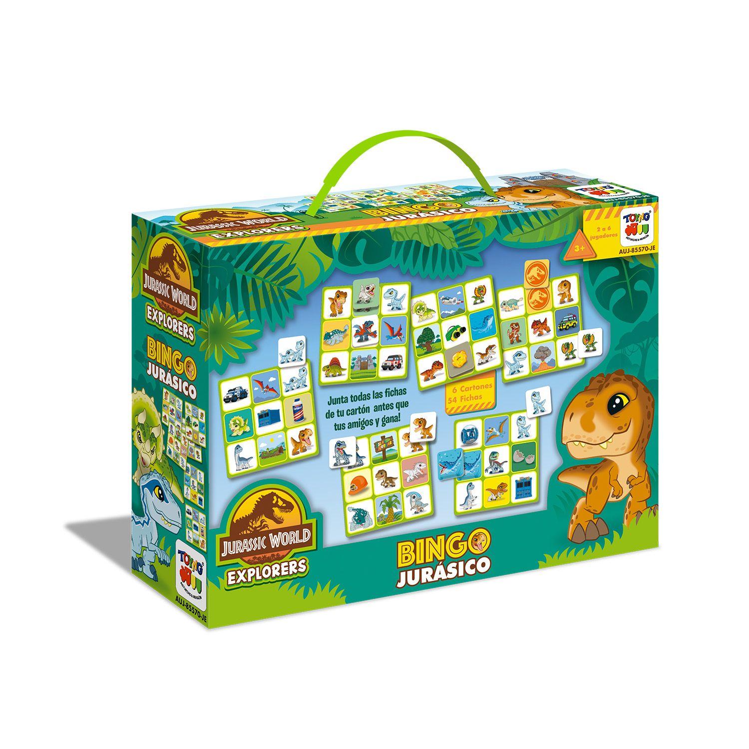 Juego de Mesa Bingo - Jurassic Explorer-3