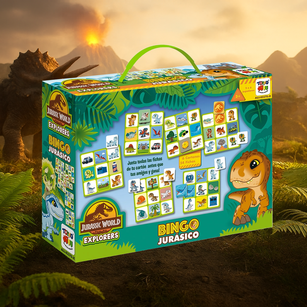 Juego de Mesa Bingo - Jurassic Explorer-6