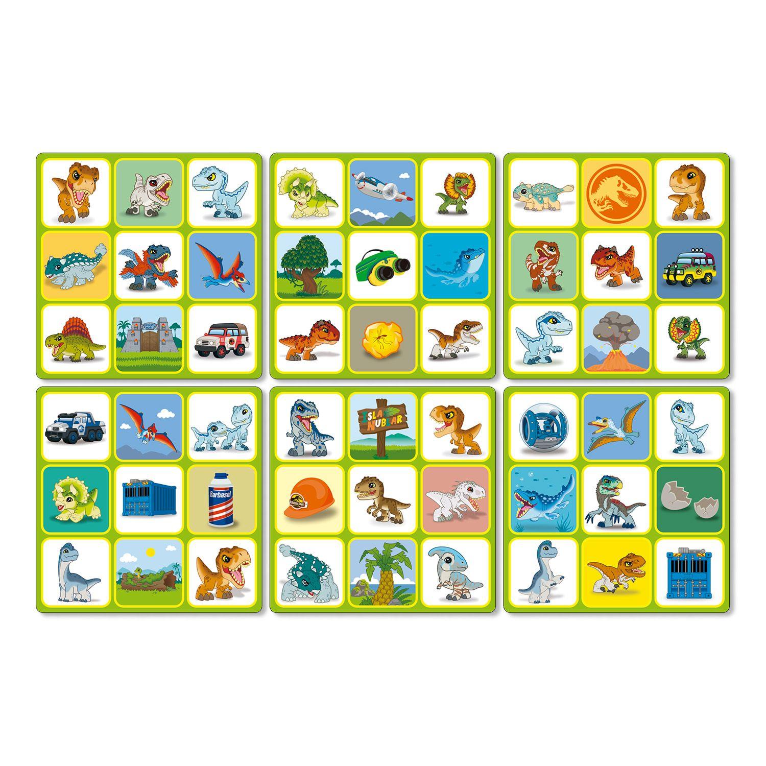 Juego de Mesa Bingo - Jurassic Explorer-3