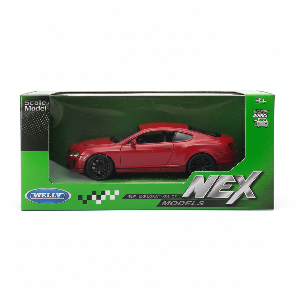 Auto Bentley Continental Supersports - Welly Escala 1:34:39-2