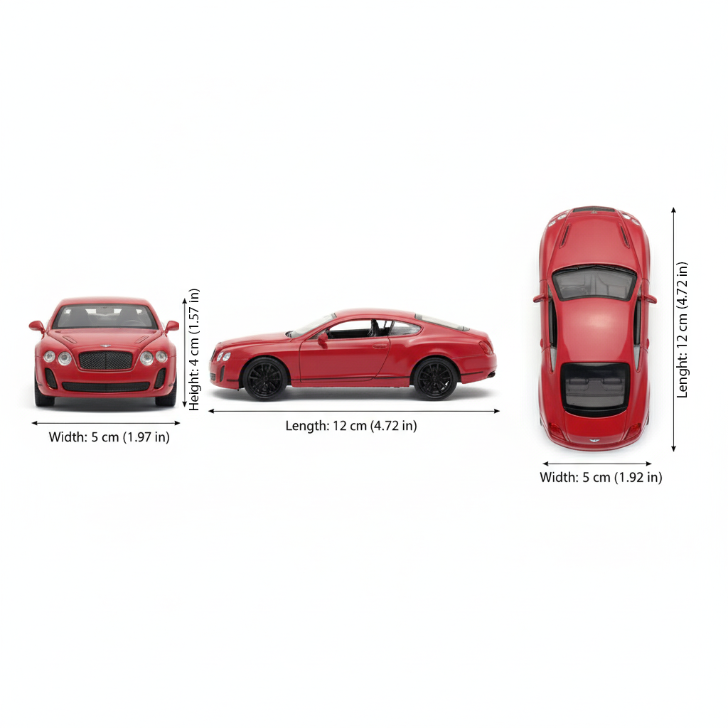 Auto Bentley Continental Supersports - Welly Escala 1:34:39-3
