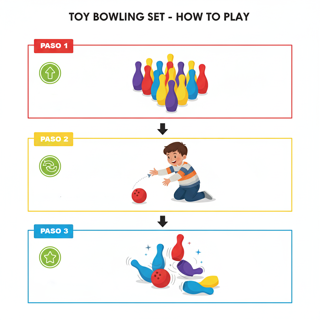 Juguete Set de Bowling Grande - Toyng-5