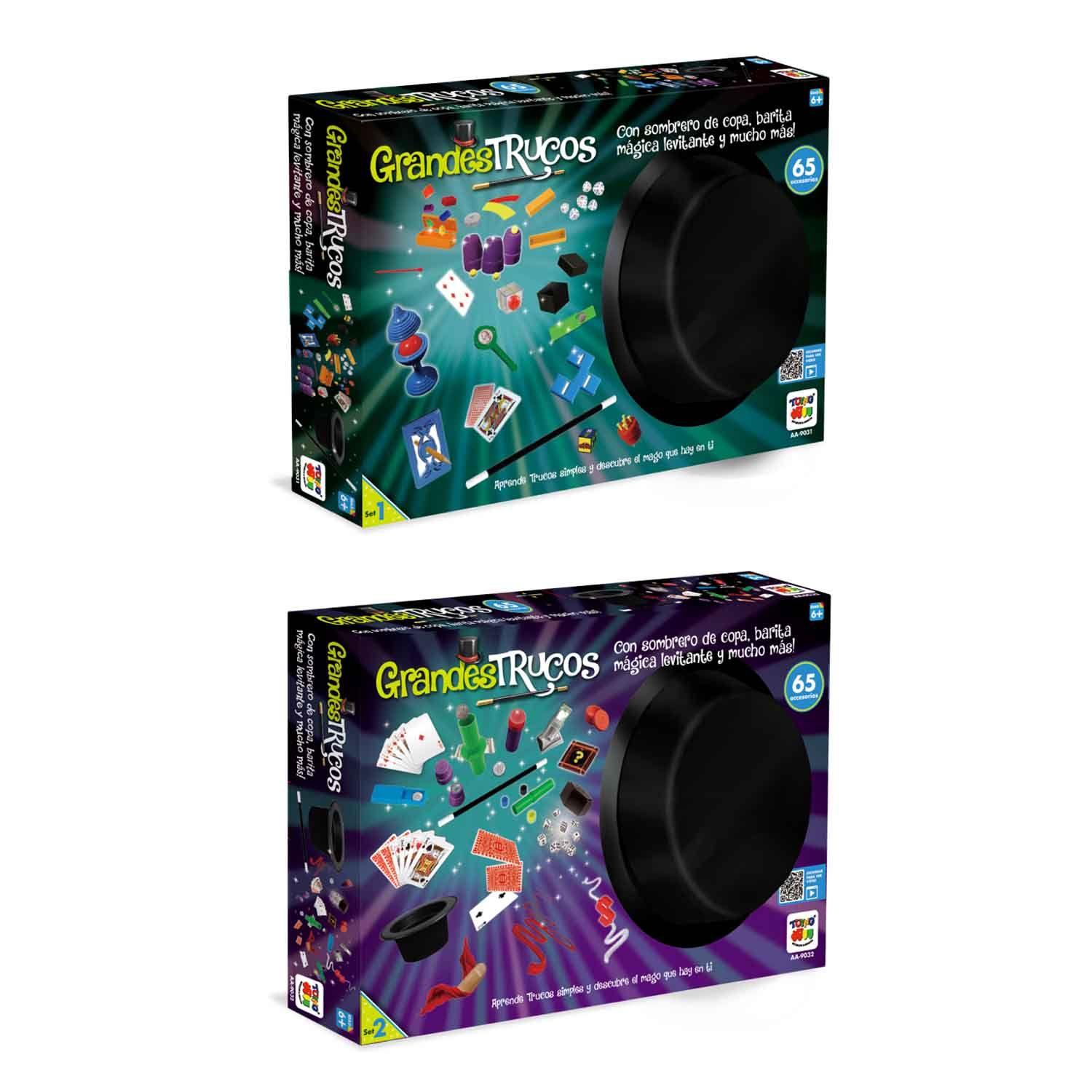 Pack 2 Grandes Trucos,65 Accesorios C/Sombrero-0