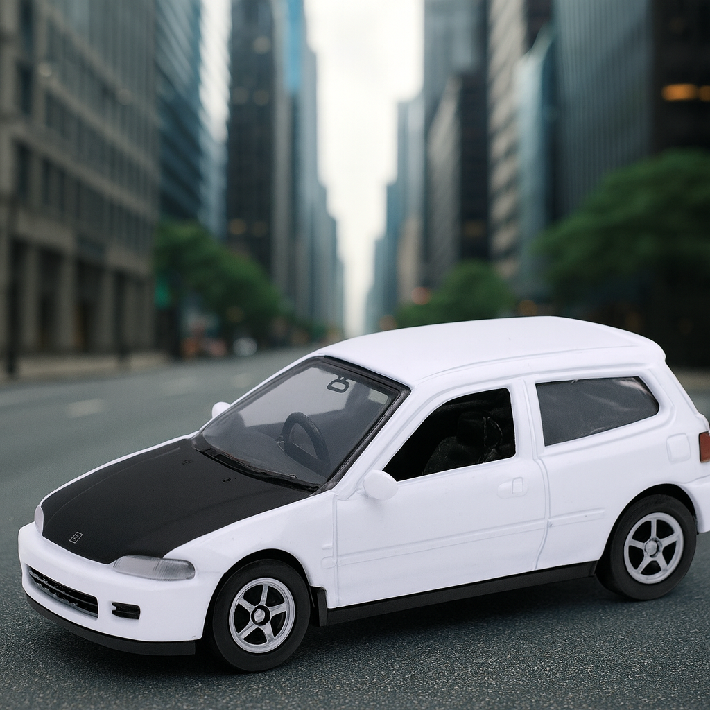 Auto Honda Civic Escala 1:60 - Welly-4