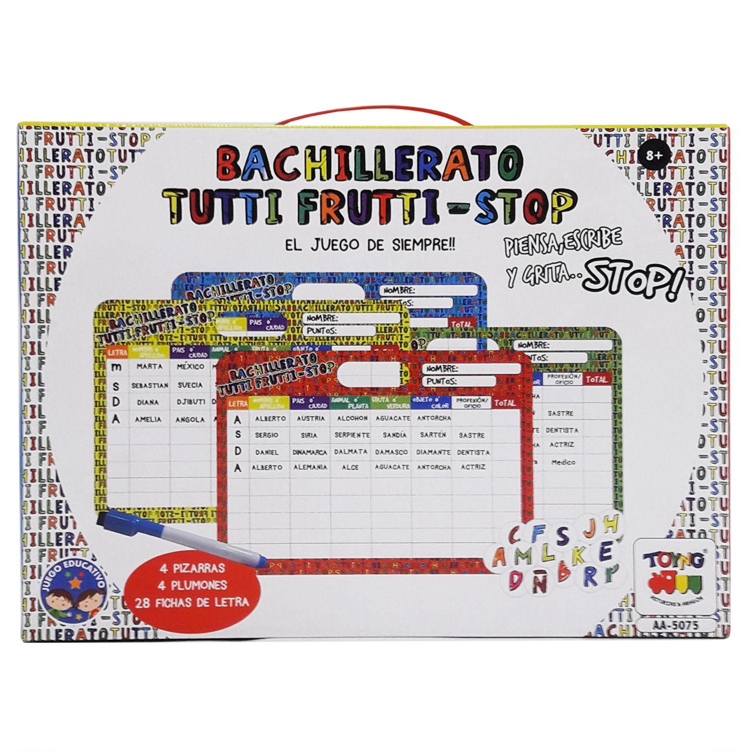 Juego de Mesa Bachillerato Stop - Toyng-3