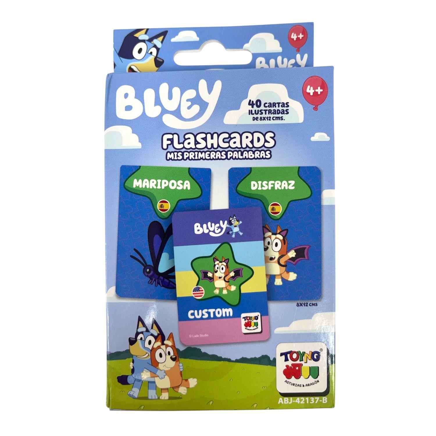 Juego Educativo Flash Cards Mis Primeras Palabras - Bluey-4