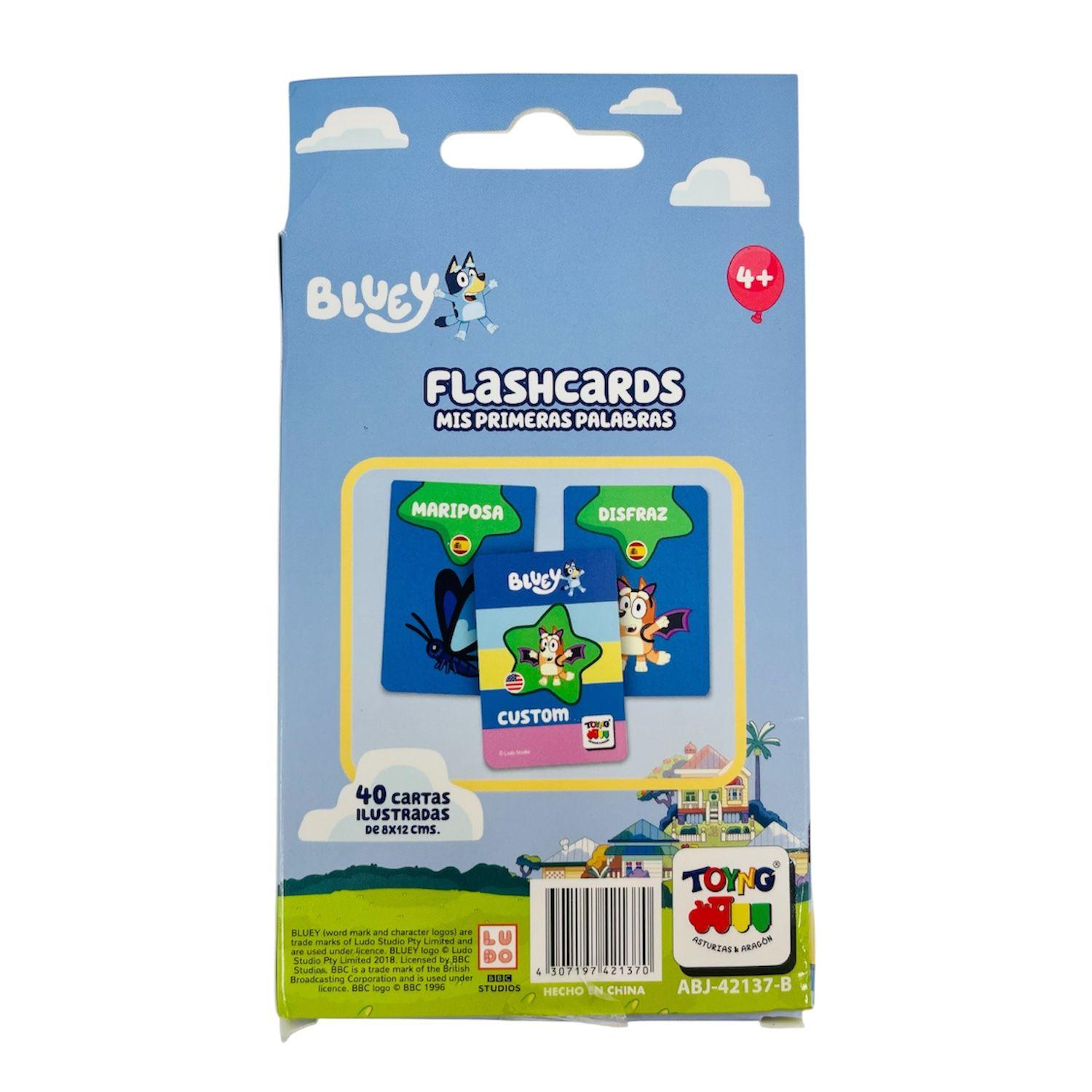 Juego Educativo Flash Cards Mis Primeras Palabras - Bluey-7