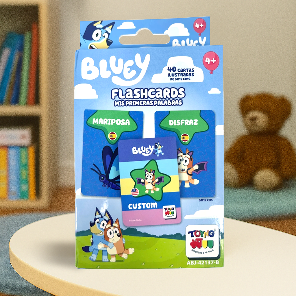 Juego Educativo Flash Cards Mis Primeras Palabras - Bluey-8