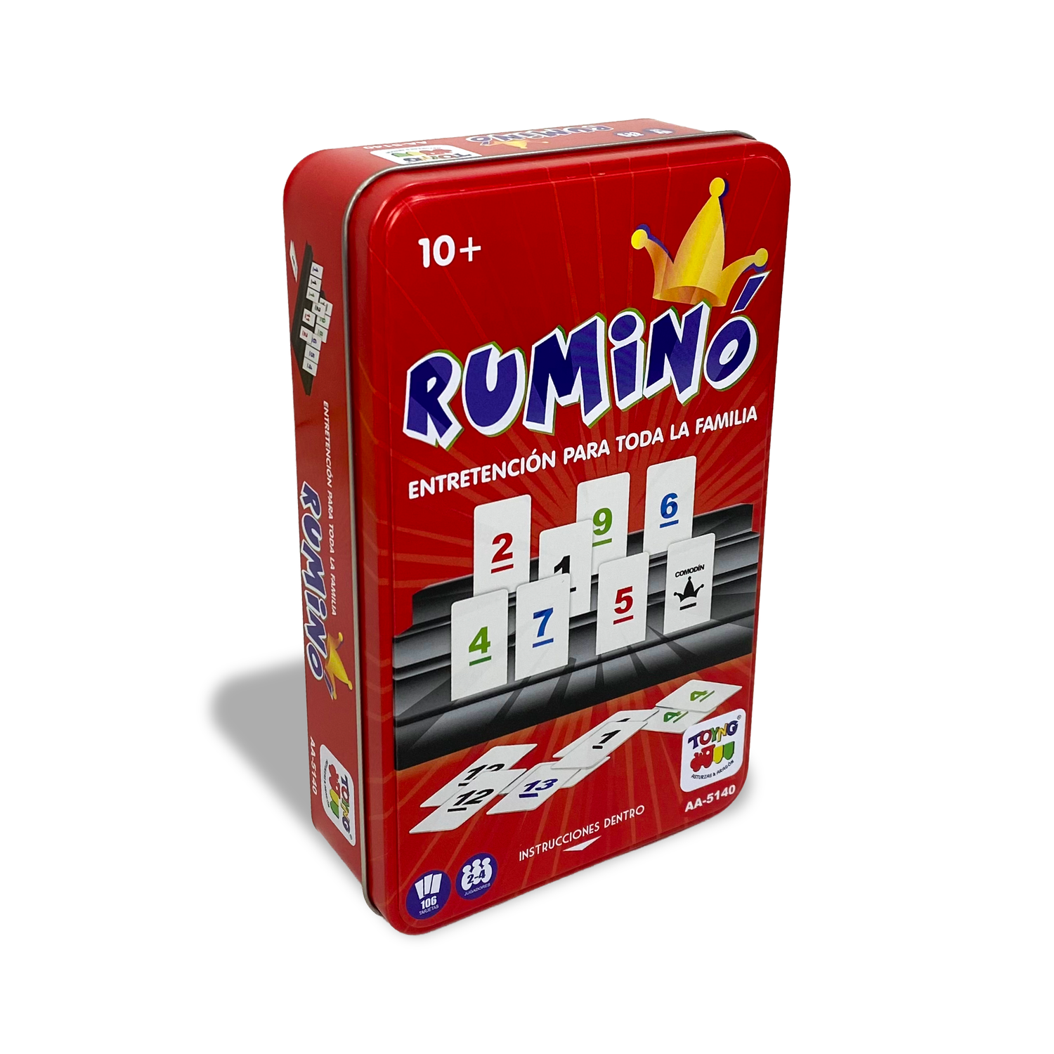Juego de Mesa Rumino Caja Metalica - Toyng-4