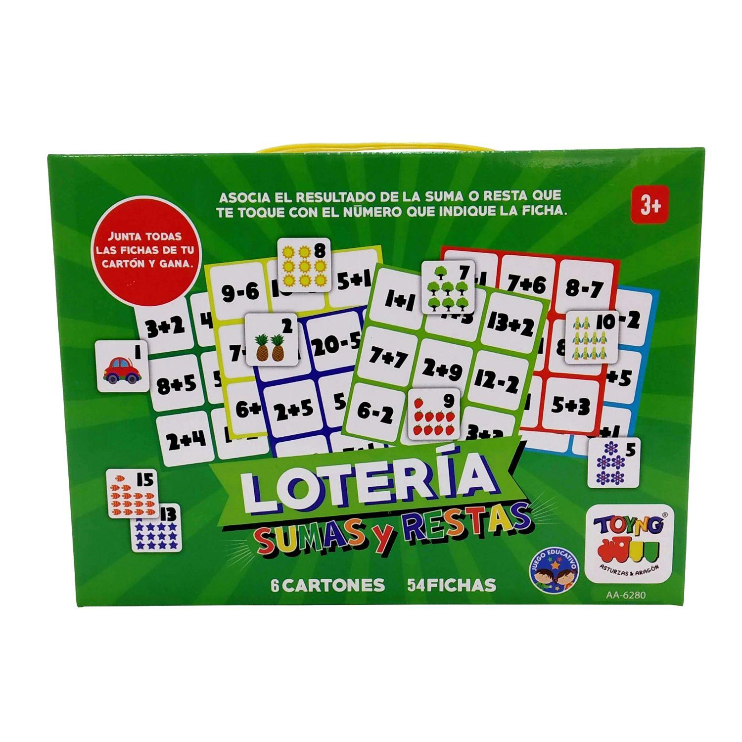 Loteria Sumas Y Restas-0