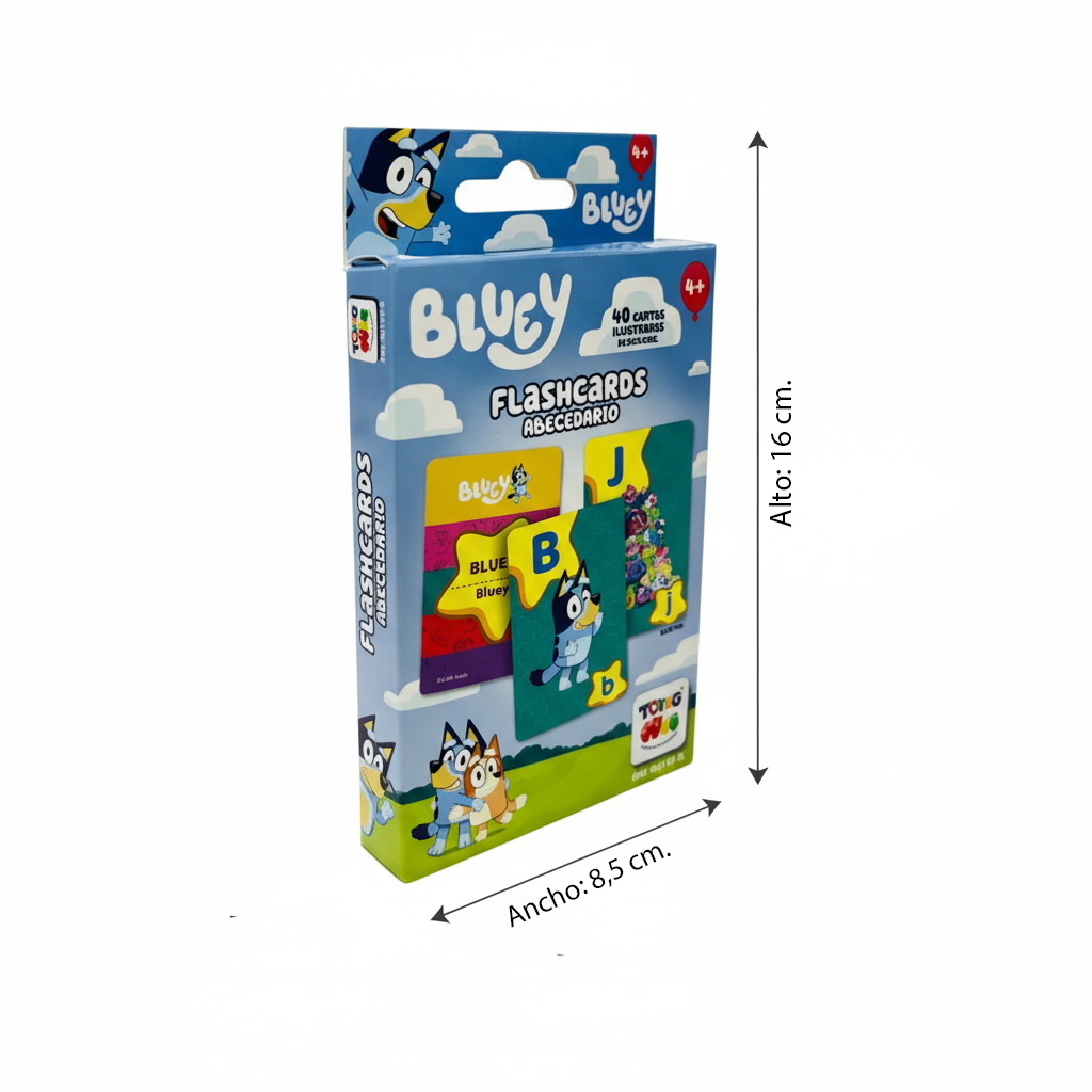 Juego Educativo Flash Cards Abecedario - Bluey-3