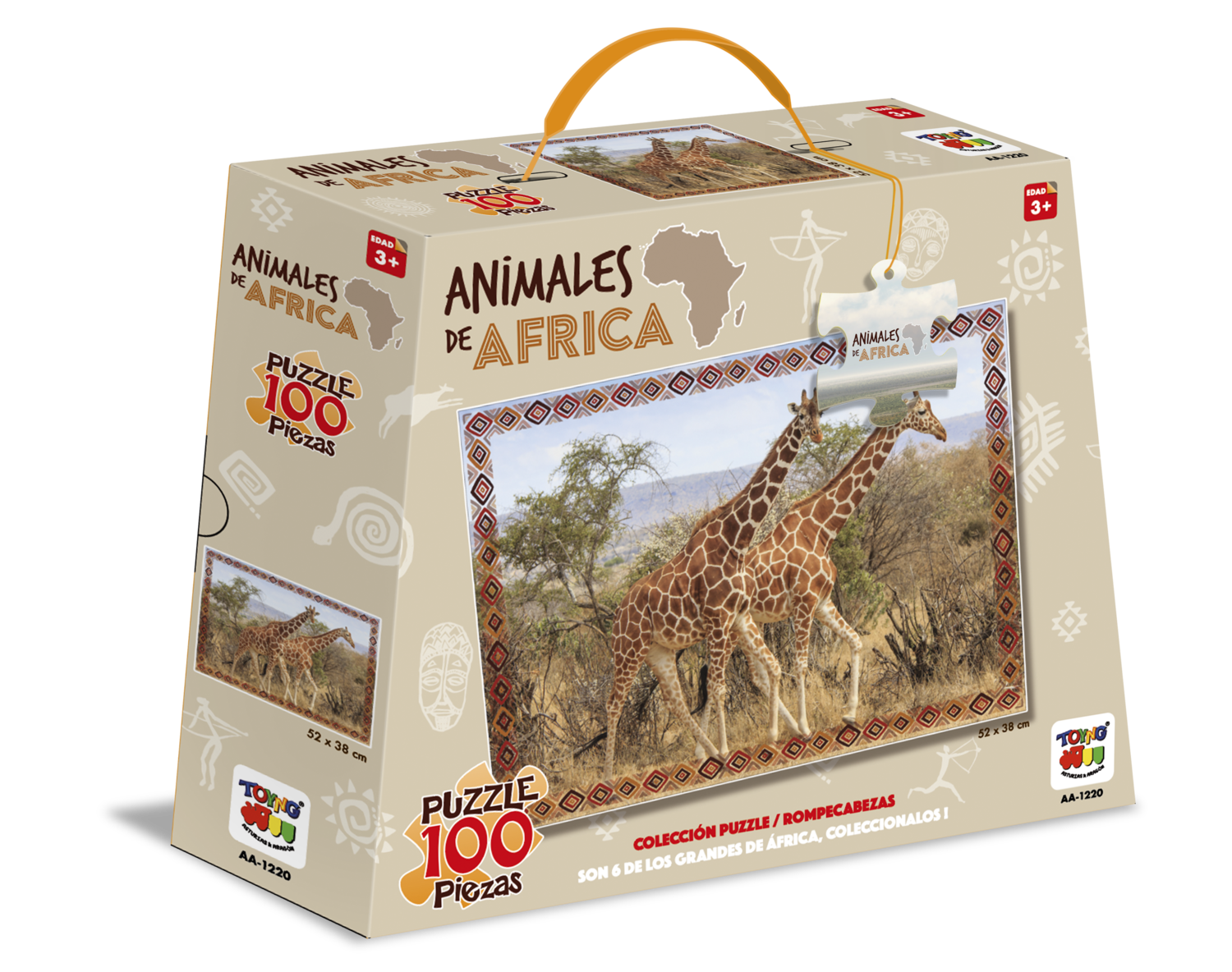 Puzzle Jirafas (100 Piezas) - Toyng-2