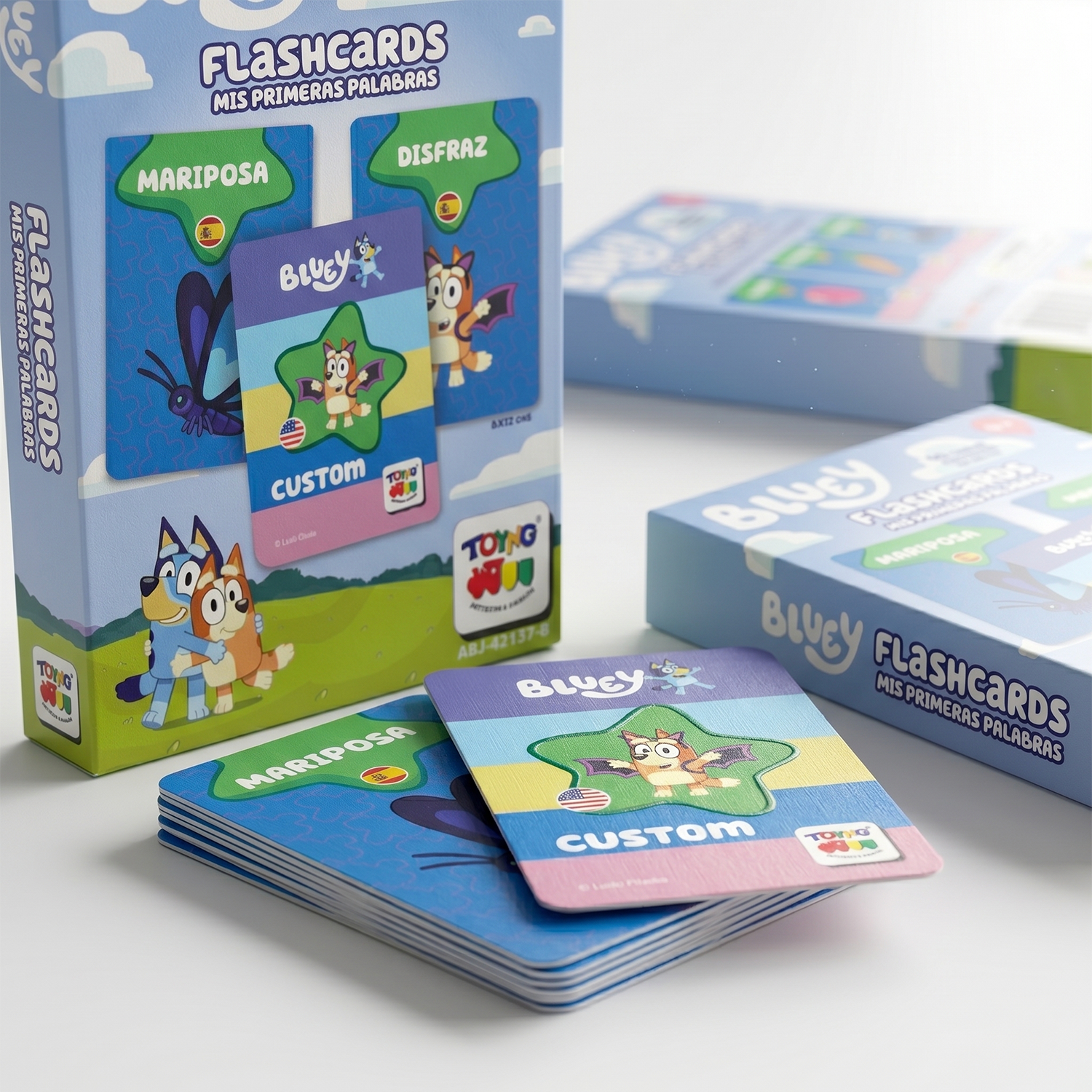 Pack 12 Flash Cards Primeras Palabras Bluey-2