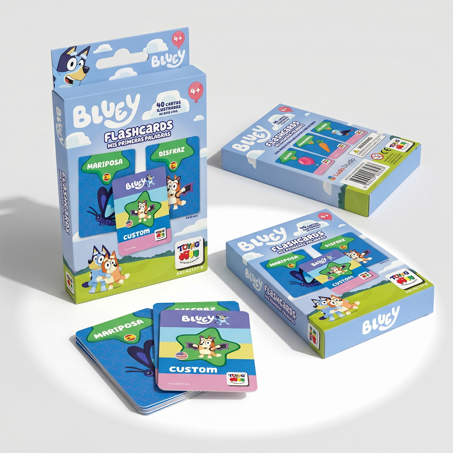 Pack 12 Flash Cards Primeras Palabras Bluey-3