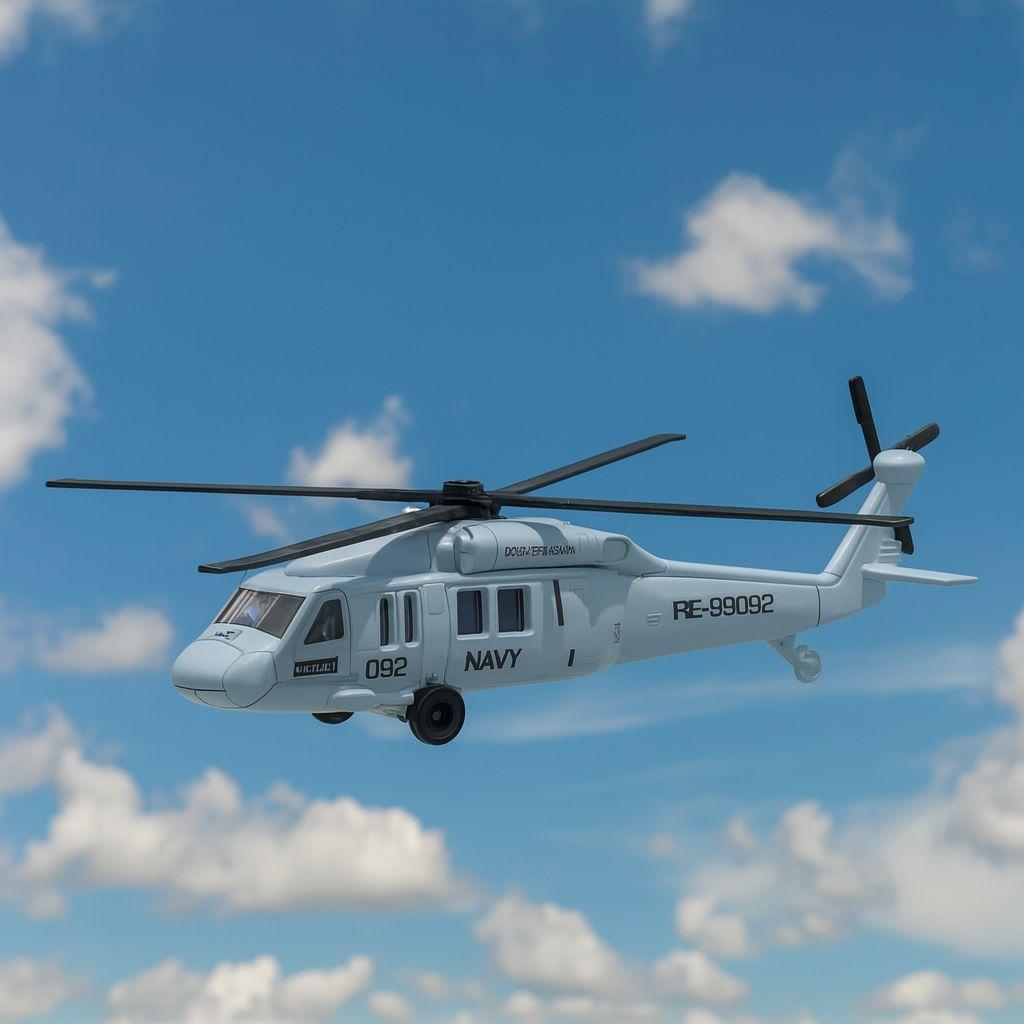Helicoptero Seahawk Helicoptor (Navy) - Welly-4