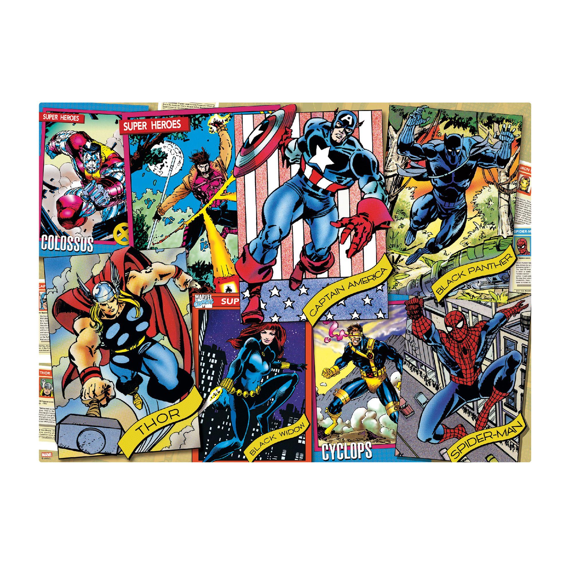 Puzzle 500 Piezas De Los Vengadores Tubo Metalico - Marvel-4