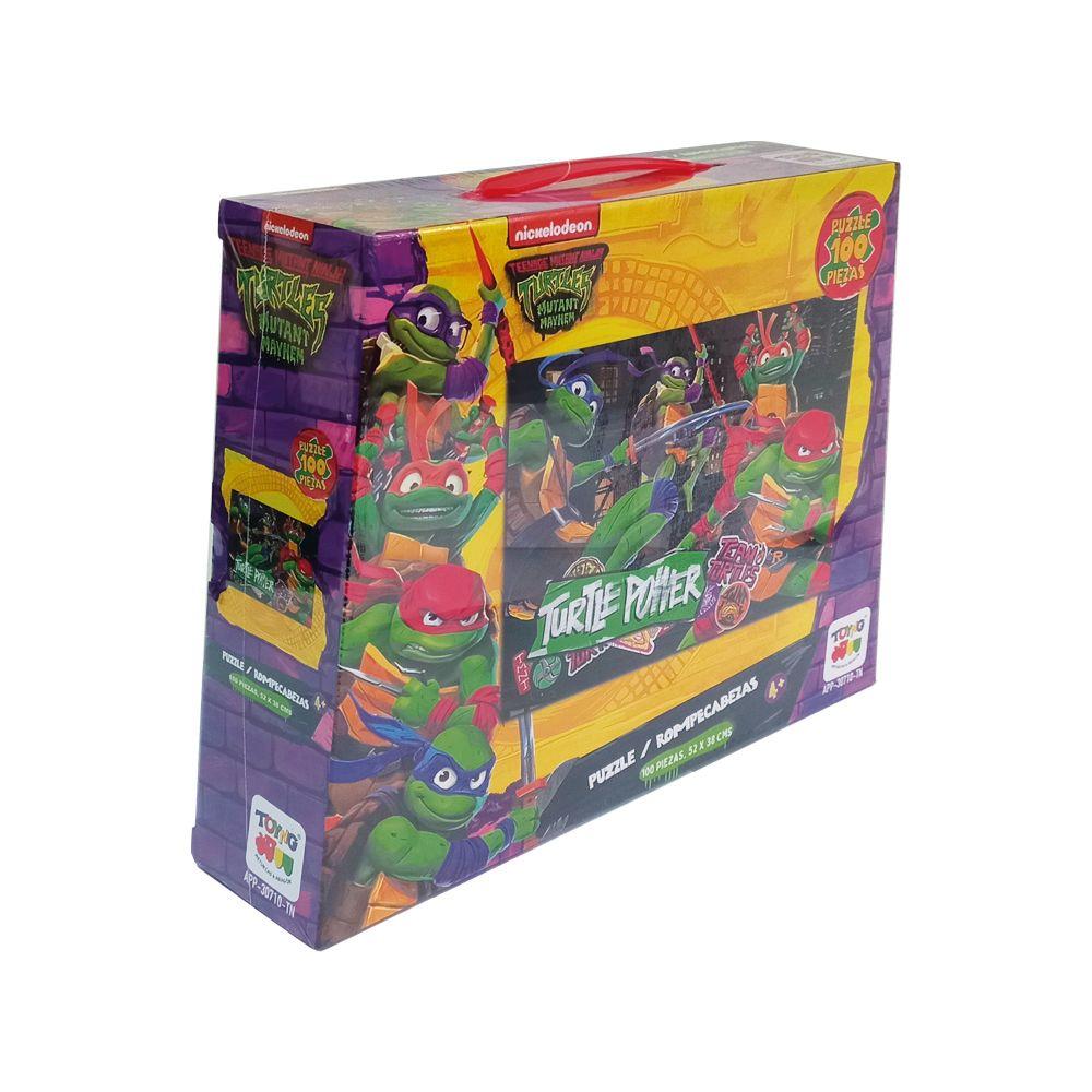 Puzzle 100 Piezas Tortugas Ninjas - Las Tortugas Ninjas-1