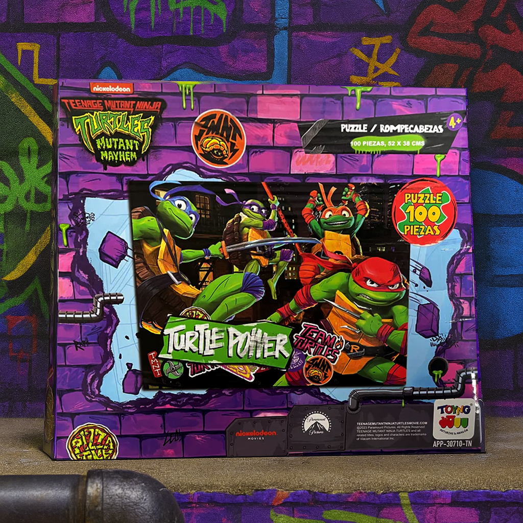 Puzzle 100 Piezas Tortugas Ninjas - Las Tortugas Ninjas-0