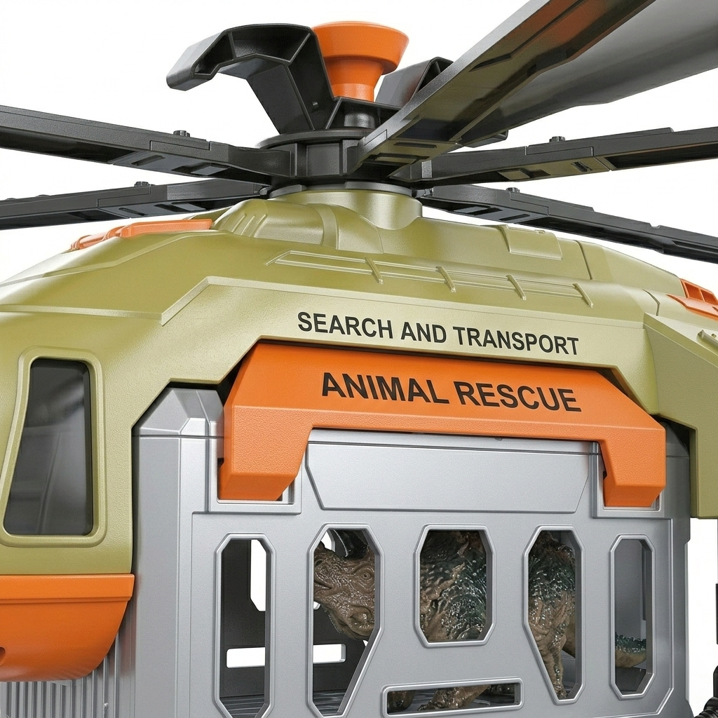 Juguete Helicoptero Carga - Toyng-5