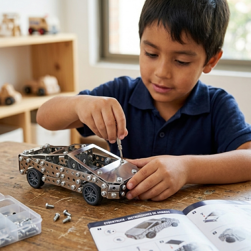 Juguete Camioneta Cyber Mekano - Toyng-5