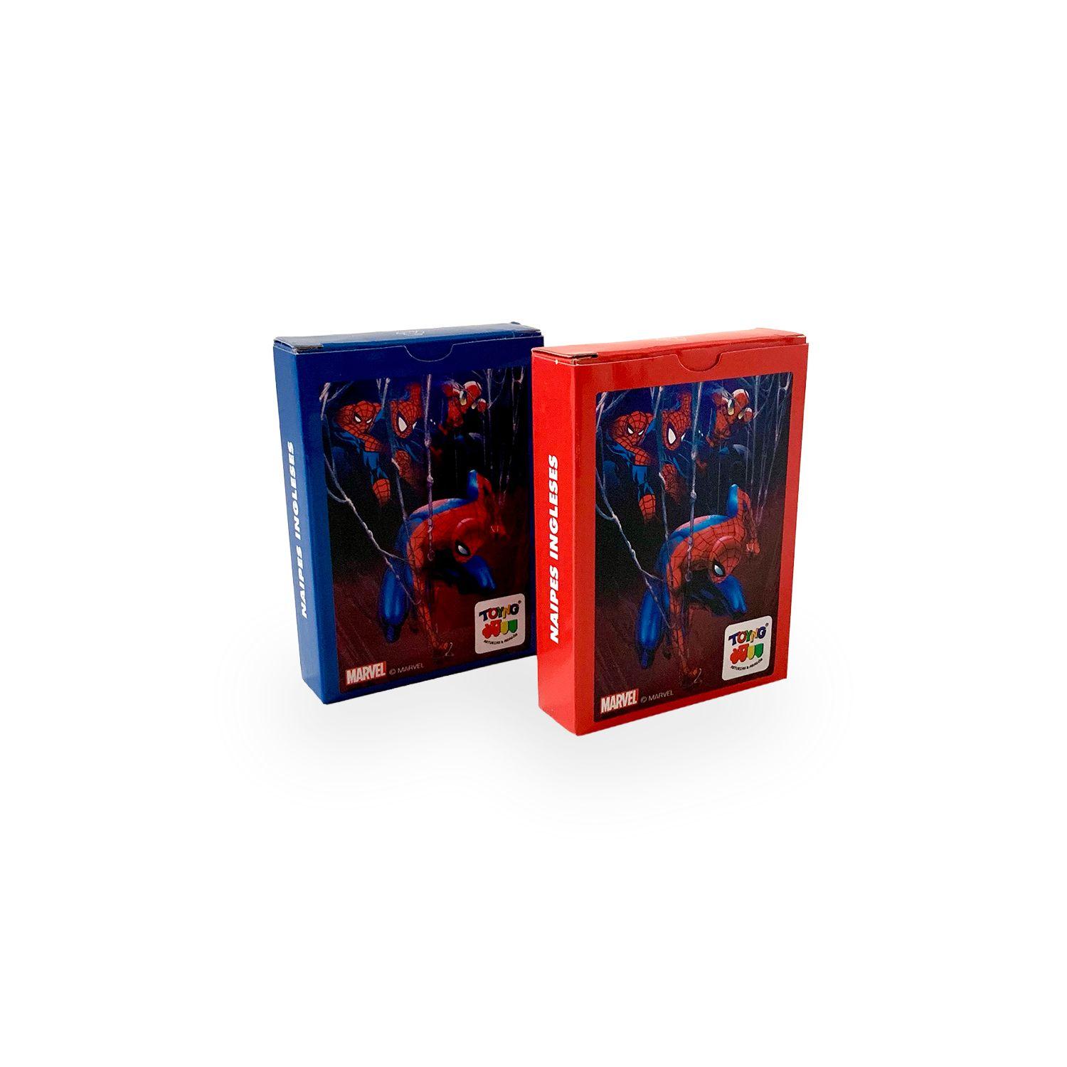 Juego de Mesa Naipes Caja Metalica - Spiderman-5