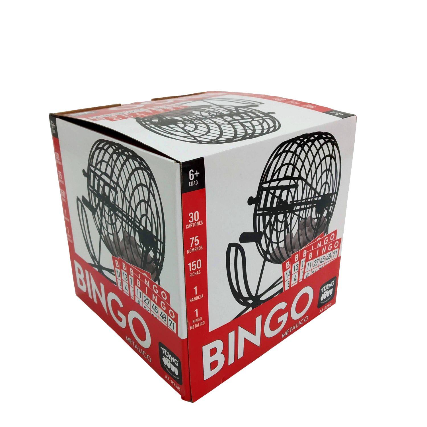 Juego de Mesa Bingo Metálico 30 Cartones - Toyng-6