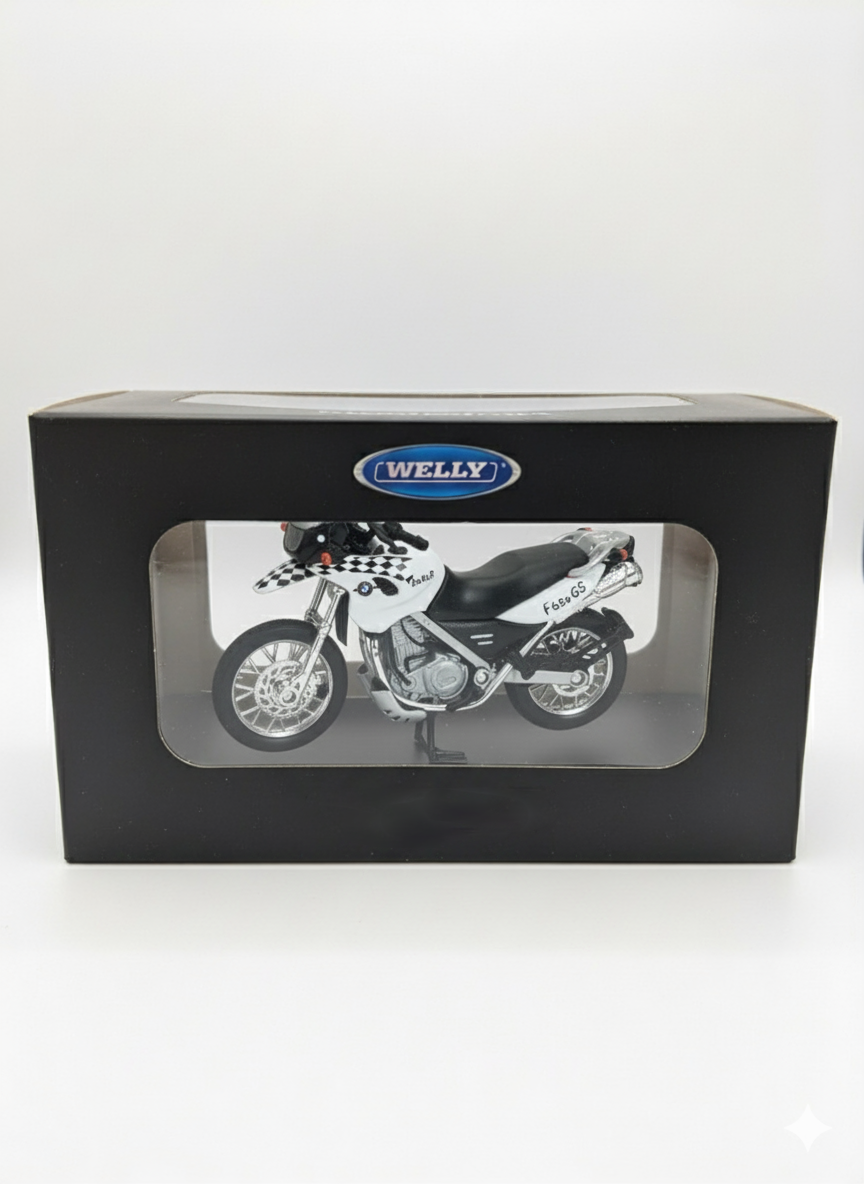 Moto Mw F650 Gs - Welly Escala 1:18-2