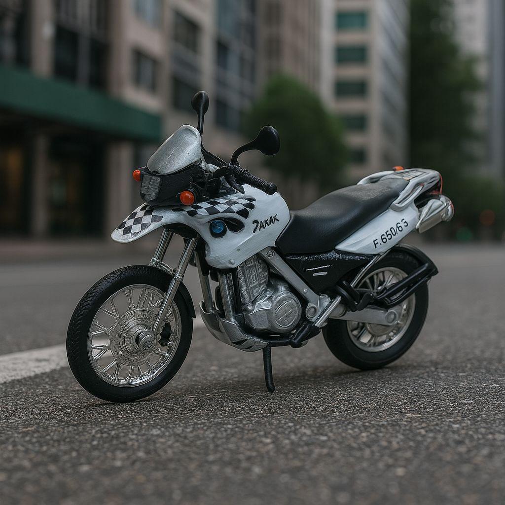 Moto MW F650 GS Escala 1:18 - Welly-3