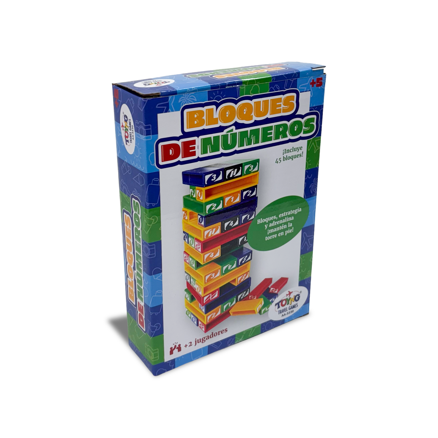 Juego de Mesa Travel Game Bloques de Números – Toyng-2