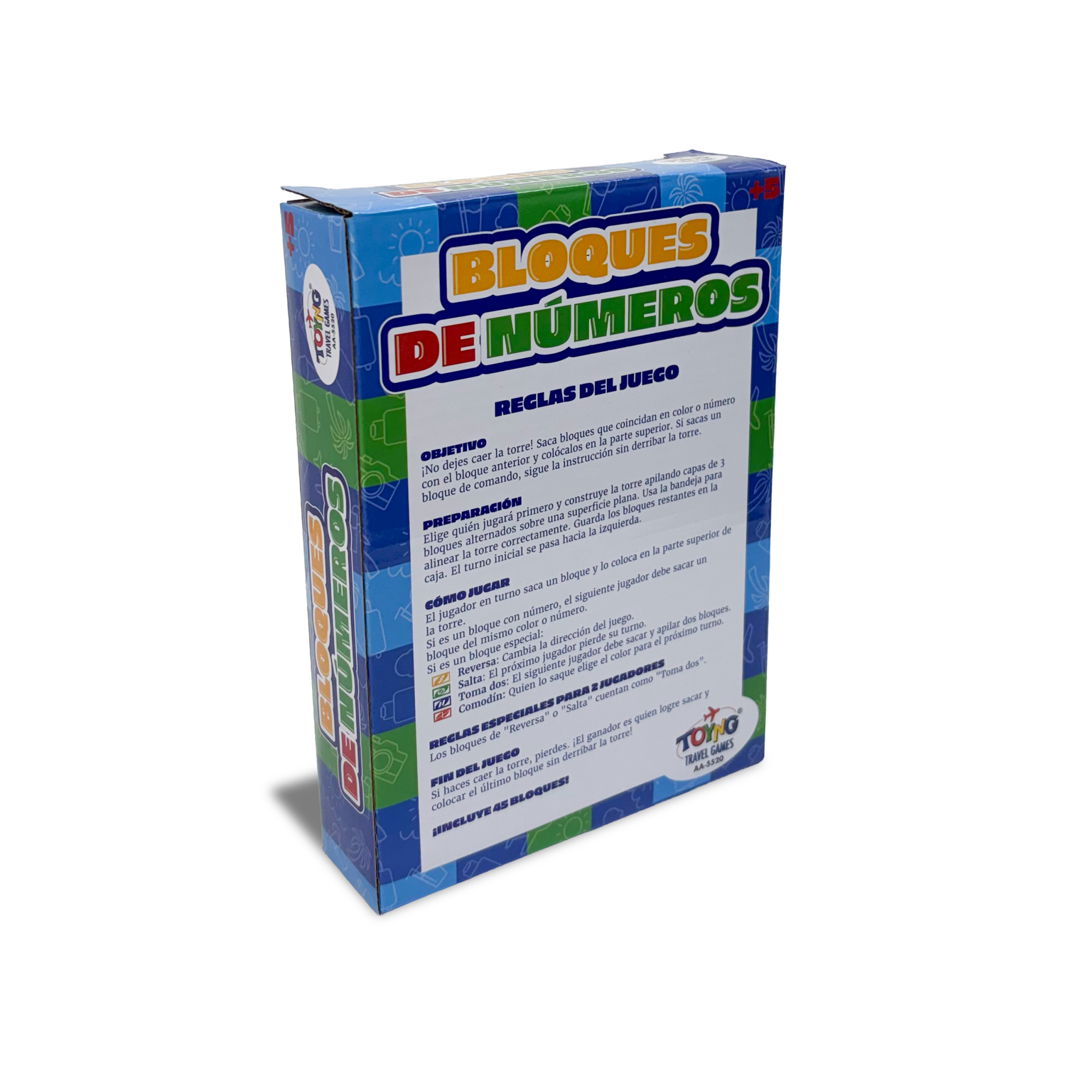 Juego de Mesa Travel Game Bloques de Números – Toyng-2