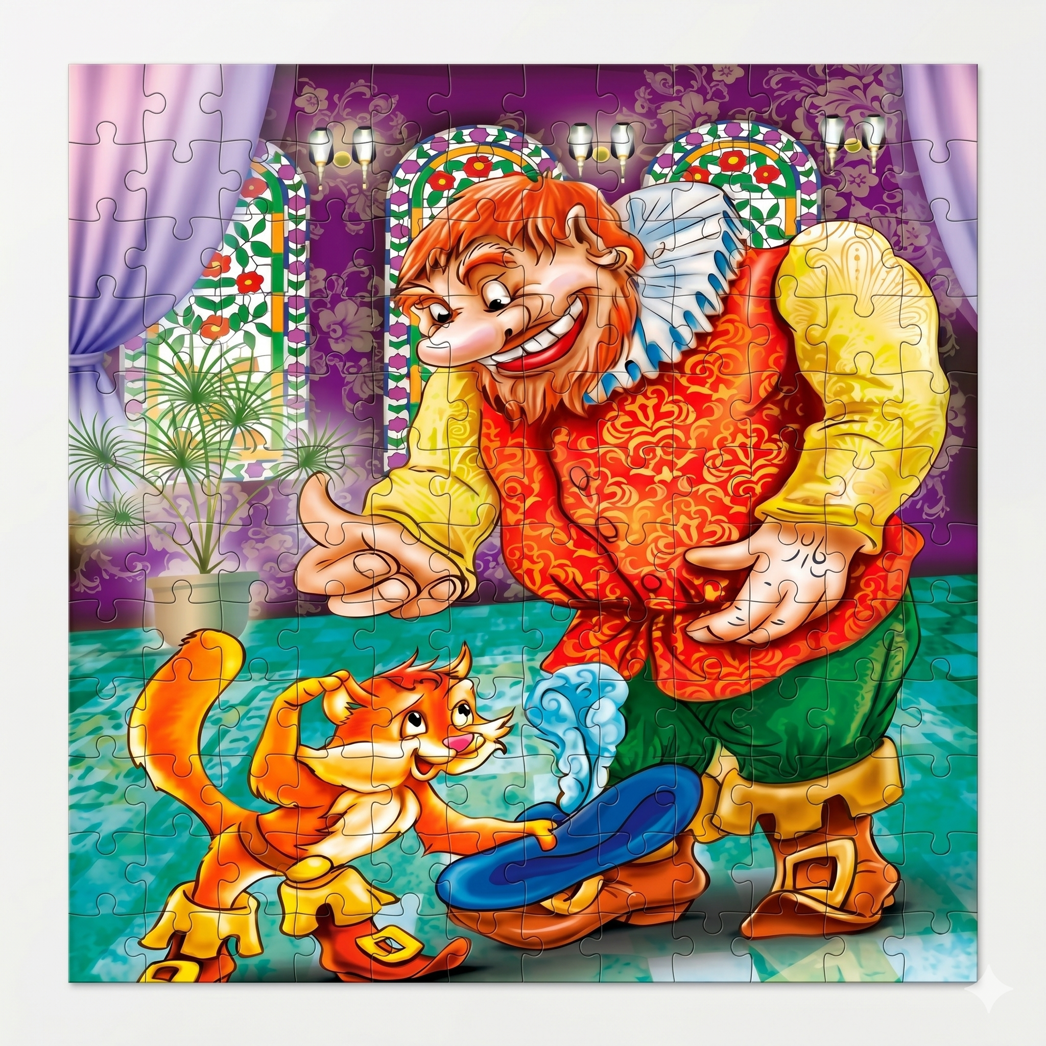 Puzzle 48 Piezas - El Gato Con Botas - Toyng-1