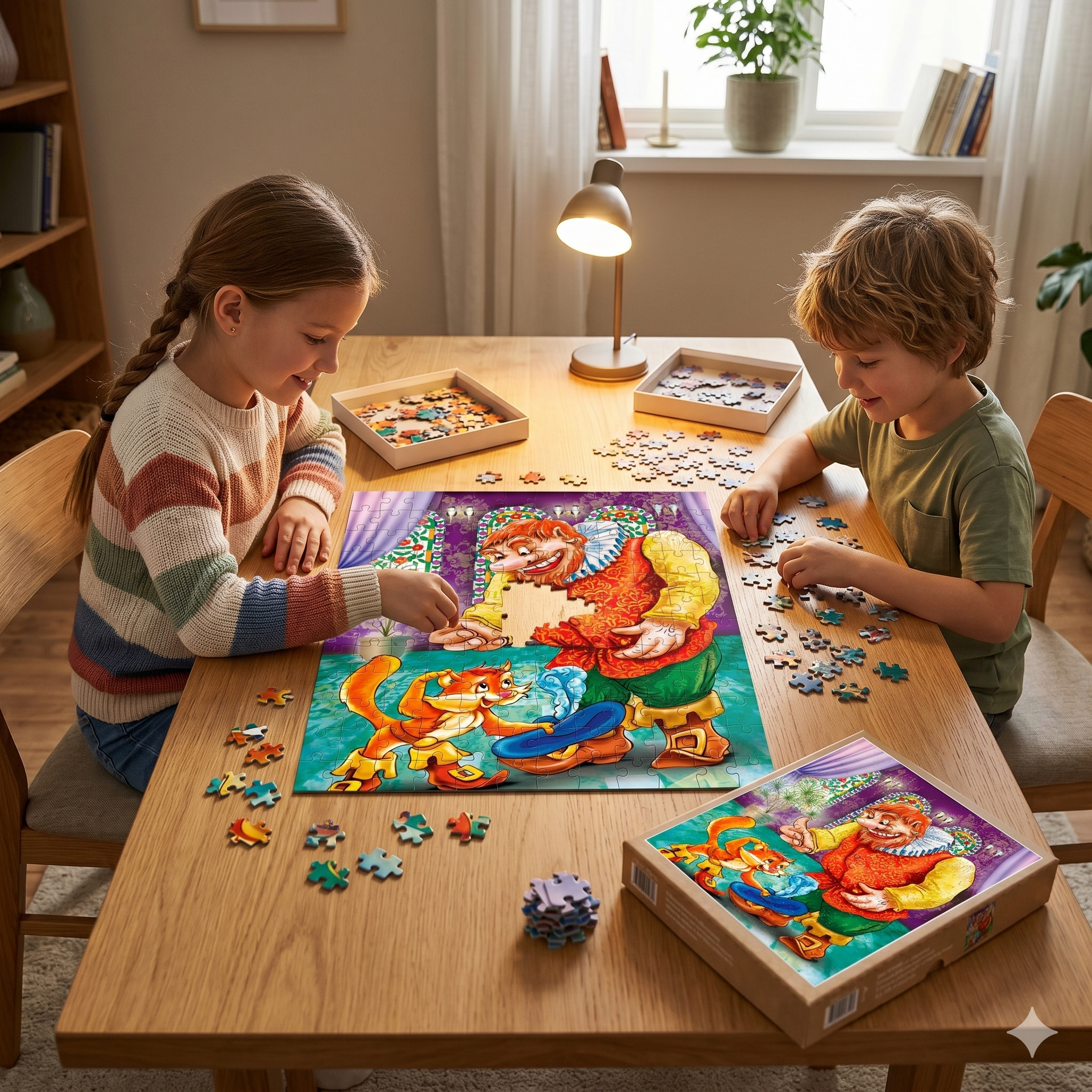 Puzzle 48 Piezas - El Gato Con Botas - Toyng-2