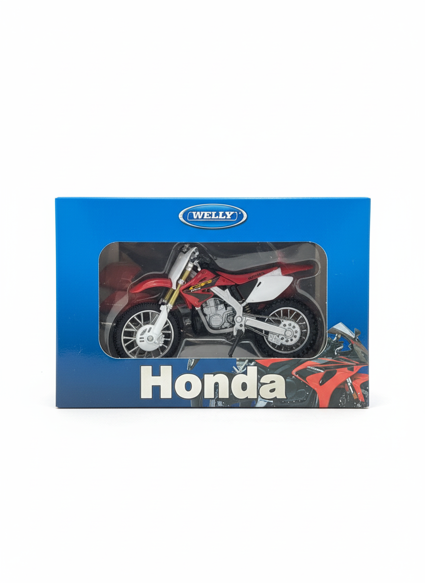 Moto Honda Cr250R - Welly Escala 1:18-2