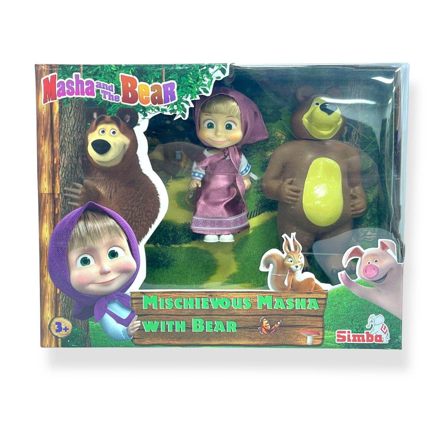 Juguete Muñeca Masha con Oso - Masha Y El Oso-2